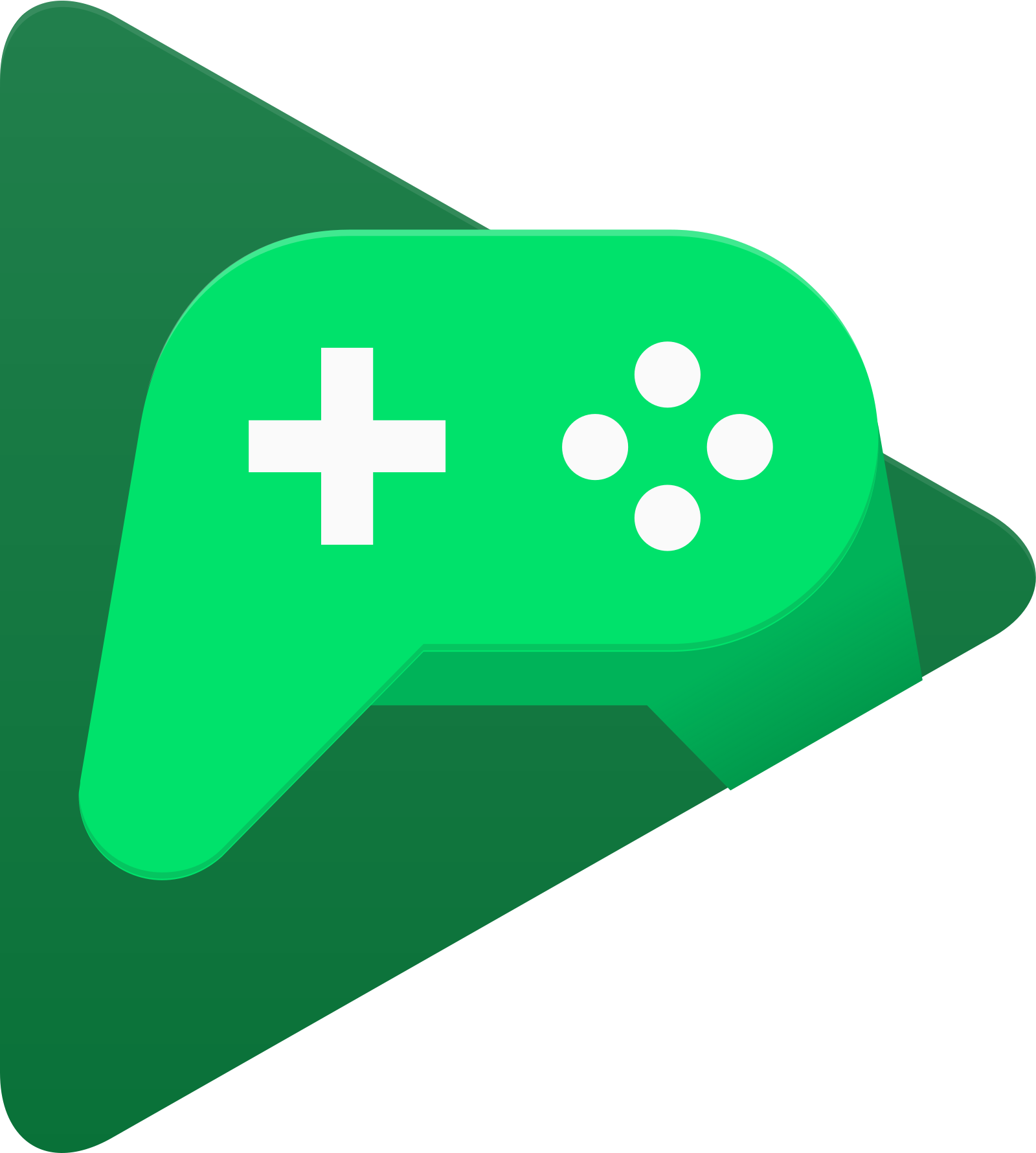 The google play games logo